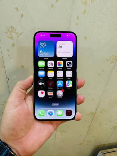 IPHONE 14 PRO MAX 128GB BATTERY 85% WATERPACK 100%