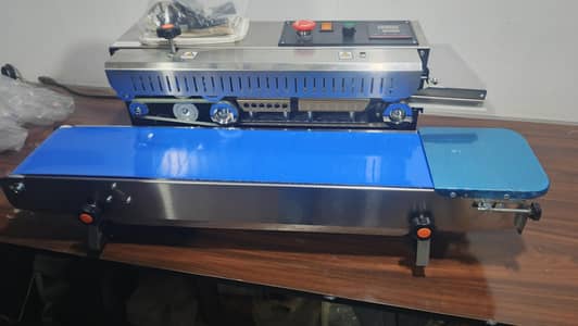 Continuous Band sealer machine/ Bags,pouches,Sachet sealing packing