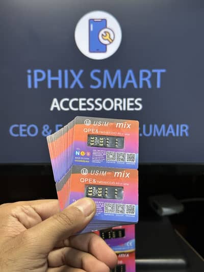 Jv sim for iphone x to 17 pro max + esim convert