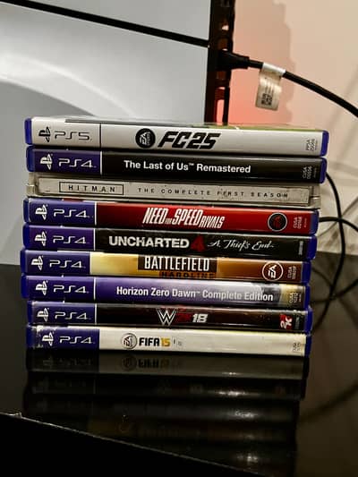PlayStation 4 games and PS5 game