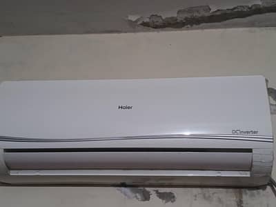 haier 1.5 ton inverter Ac 3 year used 10/10 condition