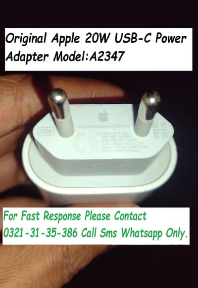 original apple 20w usb c power adapter