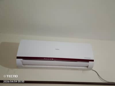 AC is a Haier DC Inverter Split AC