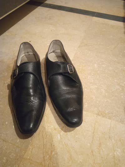 Leather shoe new condition