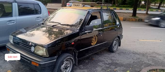 Suzuki Mehran Taxi Scheme