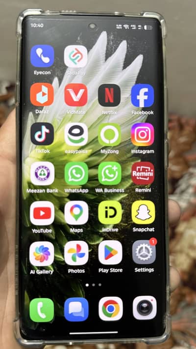 Tecno Camon 40 Pro 8+8/256GB  Dual Sim PTA Proved condition 10/10 hai
