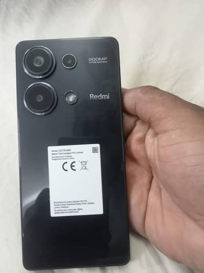 note 13 pro Ram 12 Rom 512