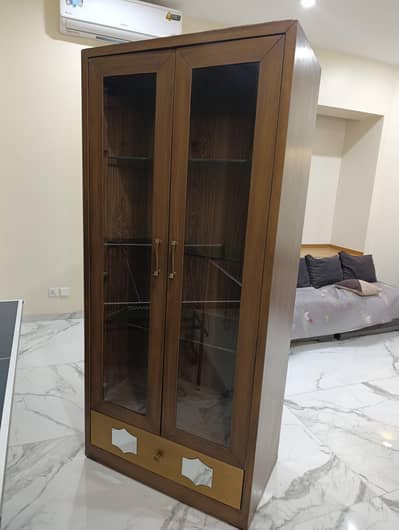 Shelves Wood and Glass