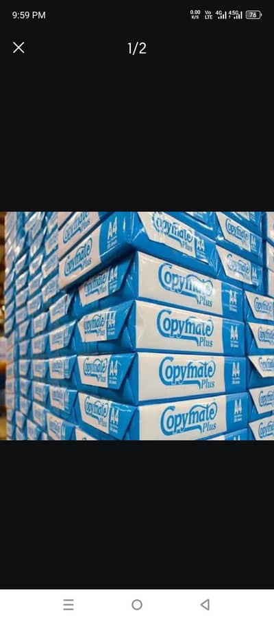 Copymate A4 Paper Rims – Original Photocopy Paper (70+80 GSM)+