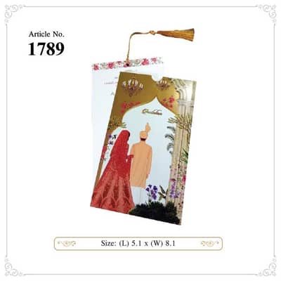 All kind of weeding and invitation cards available