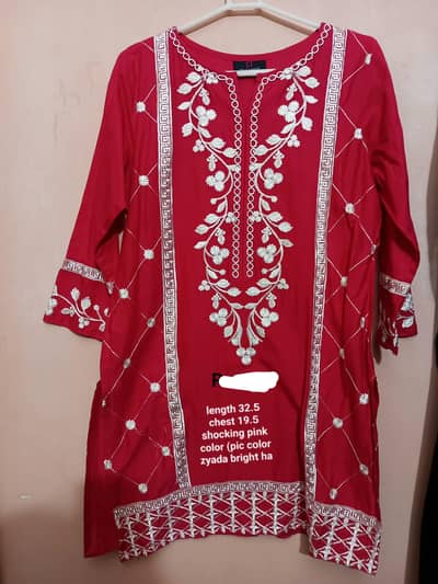 Used but New Shirt and 2 piece Cotton Lawn Free Delivery