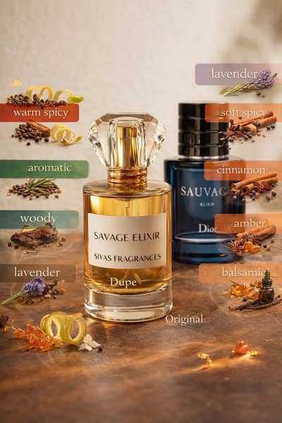 SAVAGE ELIXIR  original perfume for sale
