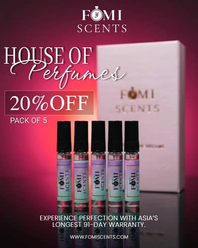 Pack of 5 – Pick Your Top 5 Fragrances & Get 20% Off