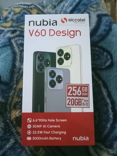 Nubia v60 Design 20GB 256GB