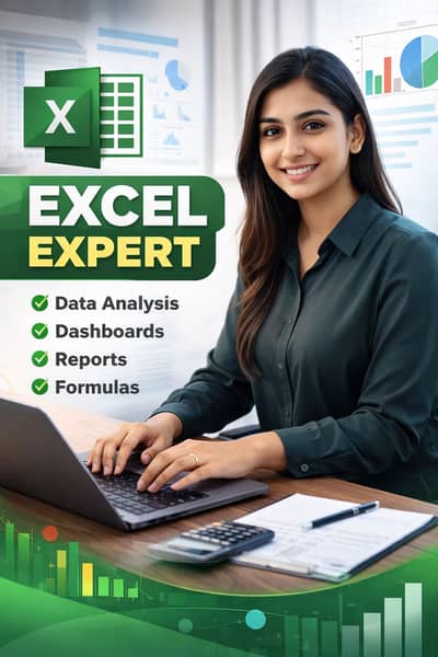 Excel Expert | Data Analysis | Dashboards | Reports | Formulas Expert