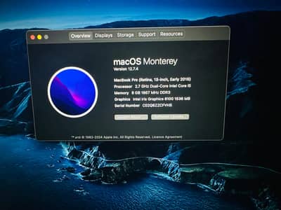 Macbook pro 2015 8/256