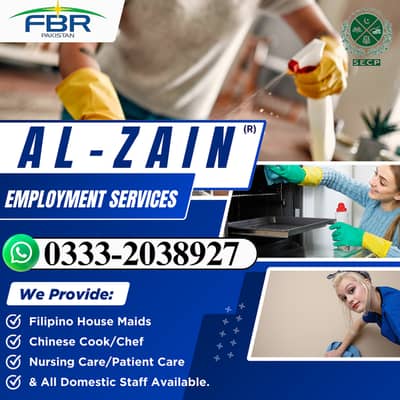 Baby Sitter / Maids / House Maids / cook / House chef / maid available