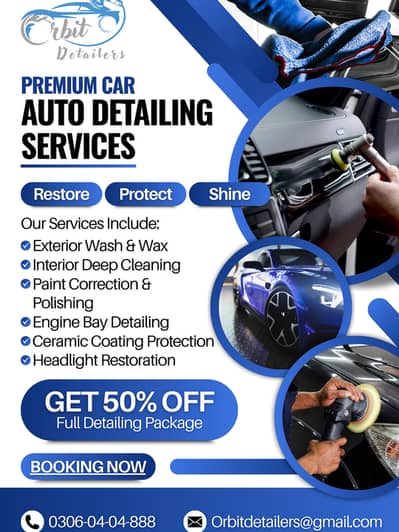 Car wash Service at your doorstep