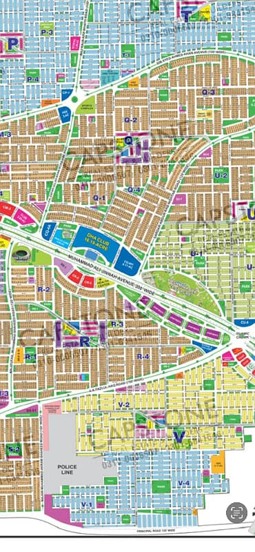 Golden Plot Opportunity 5 Marla in Sector V ,DHA Multan
