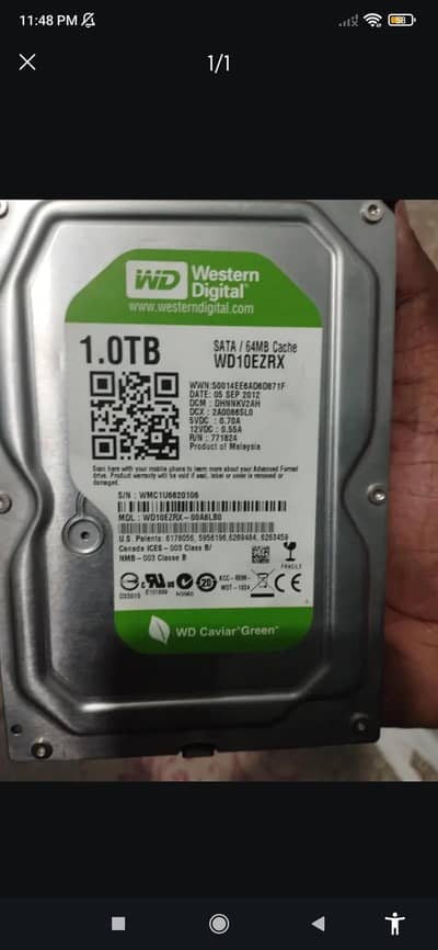 1tb HDD + 128gb ssd + 4gb DDR4 Adata Ram