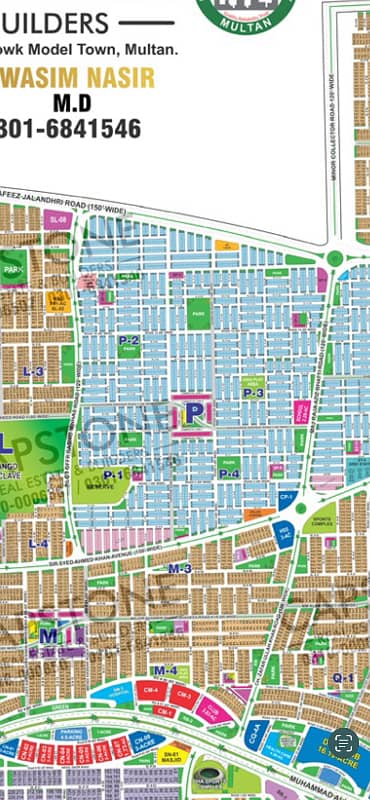 Golden Plot Opportunity 5 Marla in Sector p, DHA Multan