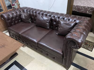 5-seater slightly used sofa