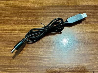 USB 5V to 12V Boost Converter Cable for Router (Delivery free)