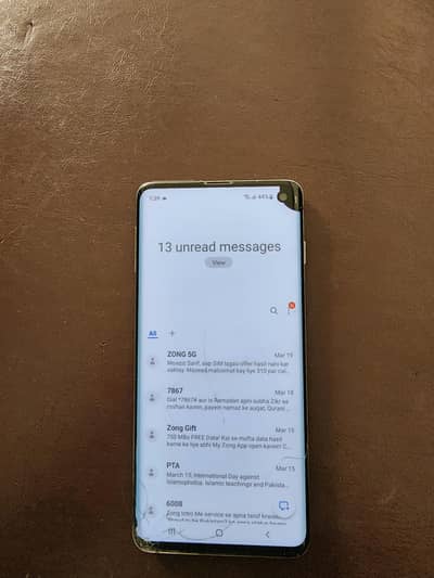samsung S 10  8 /128 gb pta approved