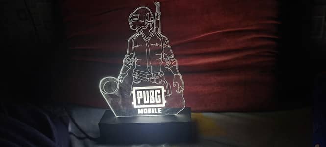 Pubg gaming lamp 3D night light