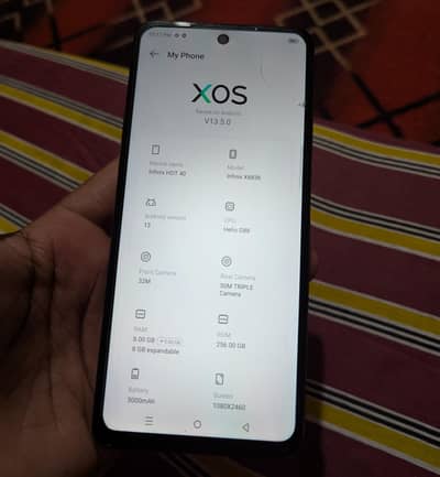 infinix hot 40 8/256 condition 10/10