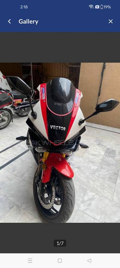 Yamaha R1M Replica 400