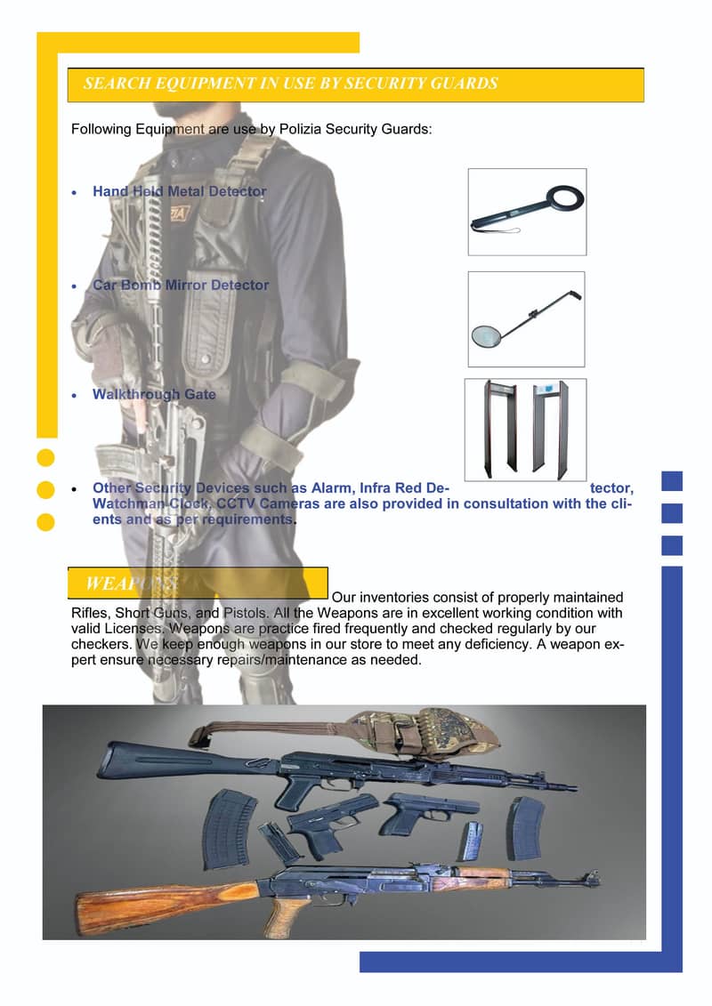 Security Guard's| Security Supervisors| Protection Squad| & much more. 7