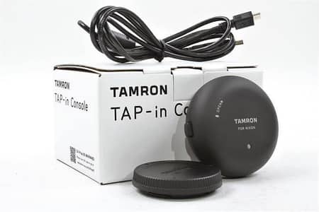 Need-Tamron  Tap in console for canon