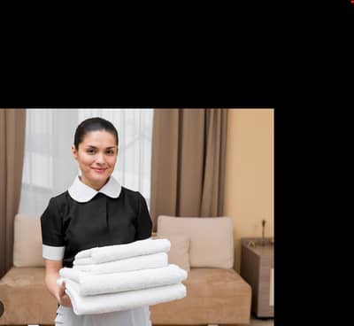 Female House Maid and Care Taker Required