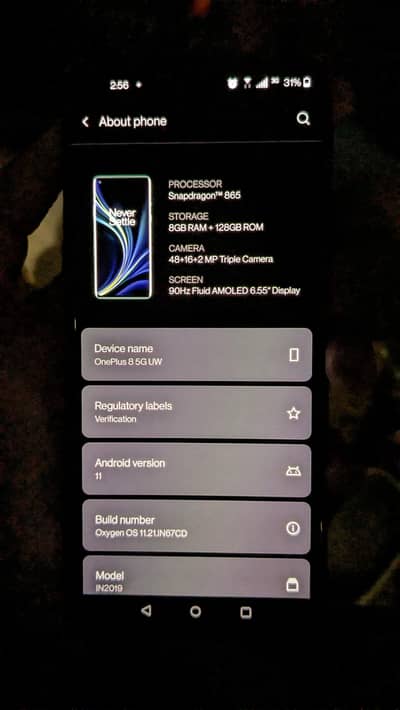 one plus 8  Gb 8/128 condition 10/10