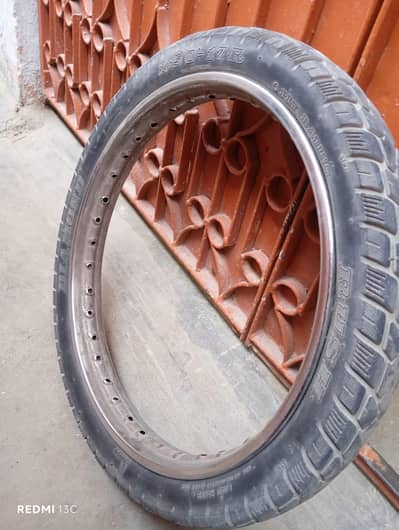 70cc Tyre and Rim For Sale