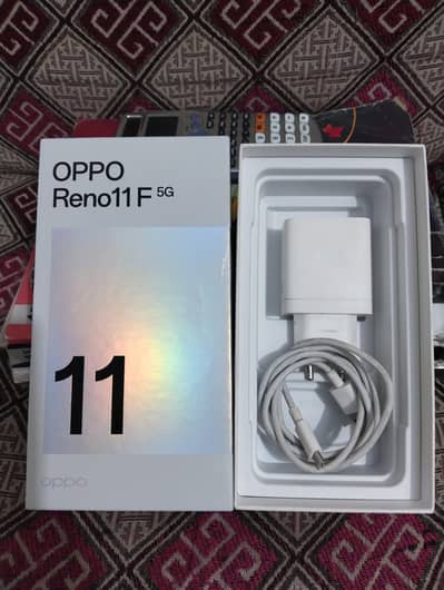 OPPO RENO 11F 5G WITH BOX & CHARGER