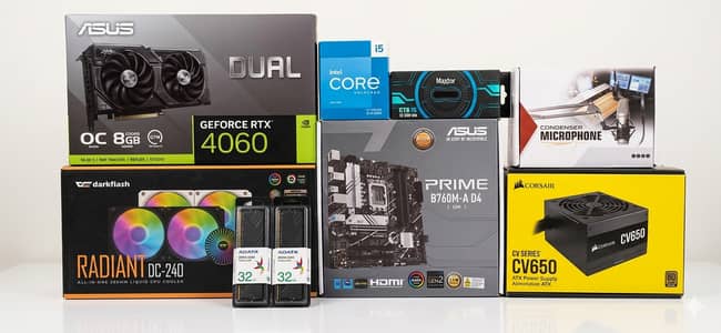 Hɪɢʜ-Eɴᴅ Gᴀᴍɪɴɢ Pᴄ Sᴇᴛᴜᴘ Fᴏʀ Sᴀʟᴇ - I5 13ᴛʜ Gᴇɴ | Rᴛx 4060 | 64ɢʙ Rᴀᴍ