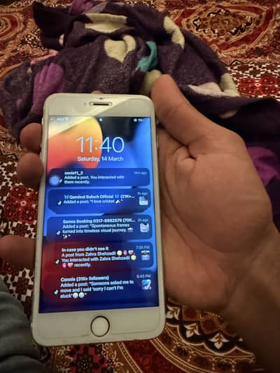 I phone 6s plus 16 gb battery service need for chang