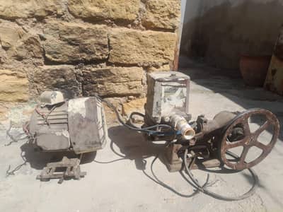 water motor donkey pump half hp