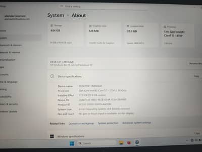 HP EliteBook 840 G10 i7 13th Gen 32GB RAM 1TB SSD