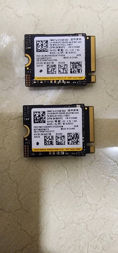 Samsung Gen4 NVME  512GB Kodak Crucial SSDs 256 GB 500GB Prices in Add