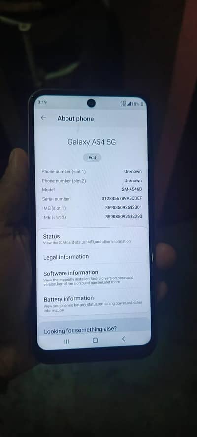 a54 Korean kit 8/256