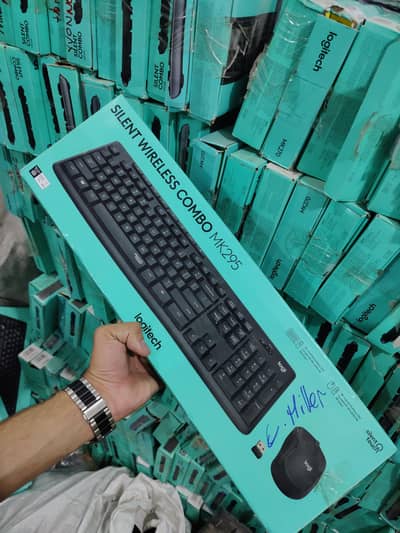 Logitech silent wireless combo MK295 brand new combo