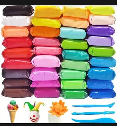 Soft Clay Pack of 12