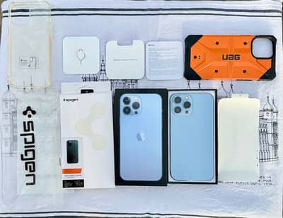 iPhone 13 Pro Max 128GB Factory Unlocked Non PTA 10/10 Box 90% BH