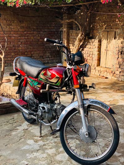 Honda CD70 2022 model good condition bike