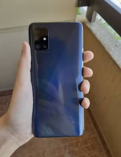 Samsung a51 phone all ok ha bs front ma thoda sa brake hota ha bki ok