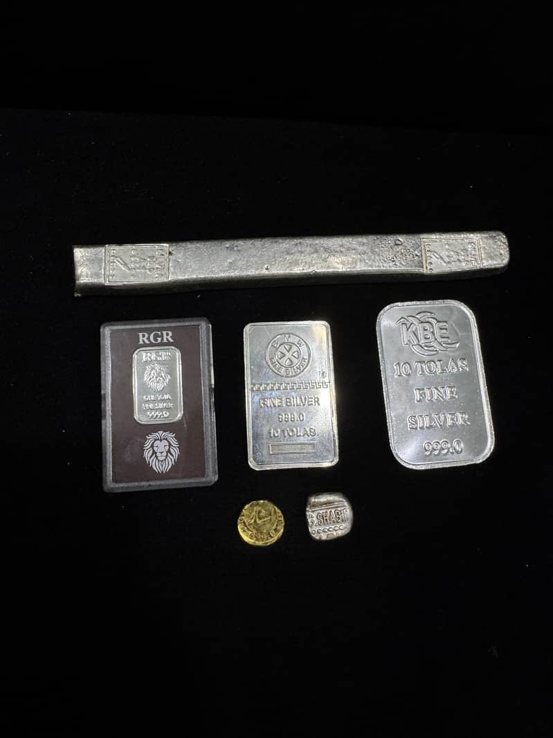 Silver Bars Silver Biscuits 9
