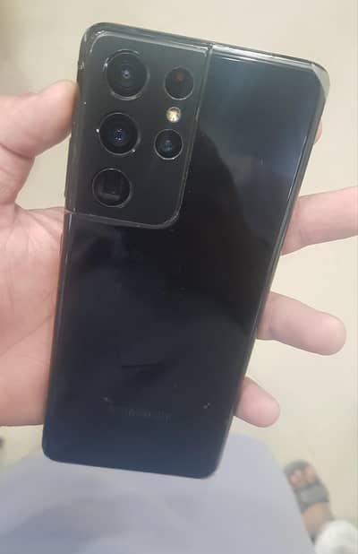 S21 UltRA Official Aproved 10/10 condition without open complete box